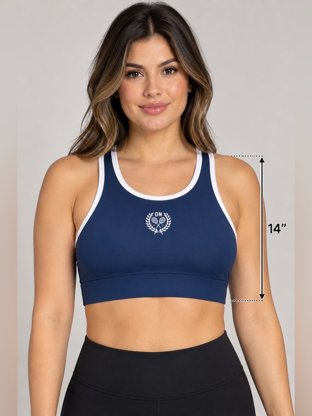 Women's Old Navy Active Sports Bra Navy Blue
Racerback Athletic Top Size Medium